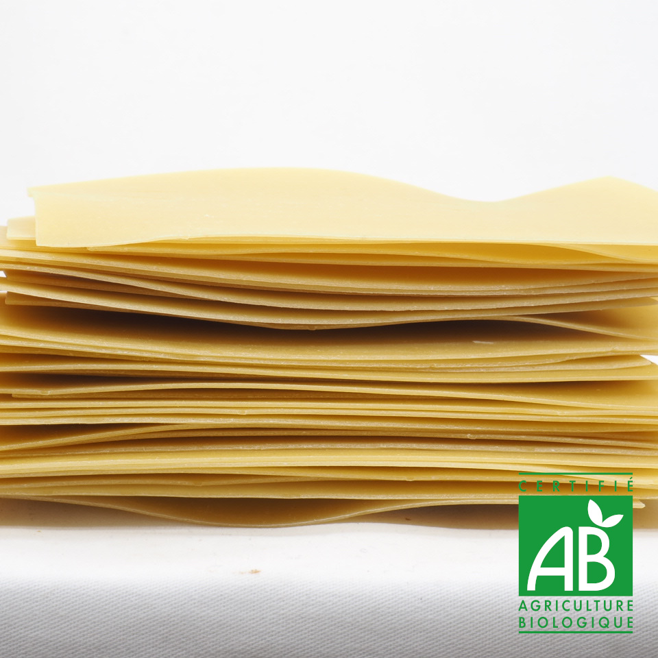 LASAGNES BLANCHES BIO