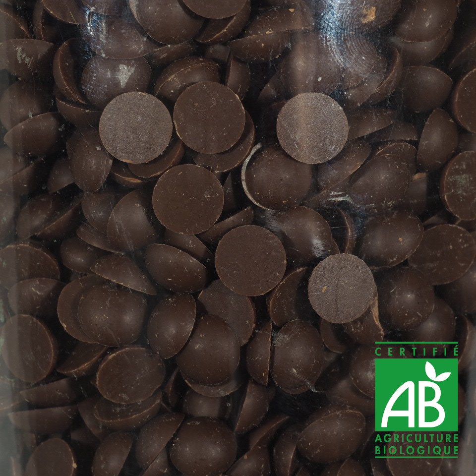 PEPITES CHOC NOIR 60% BIO ET EQUIT