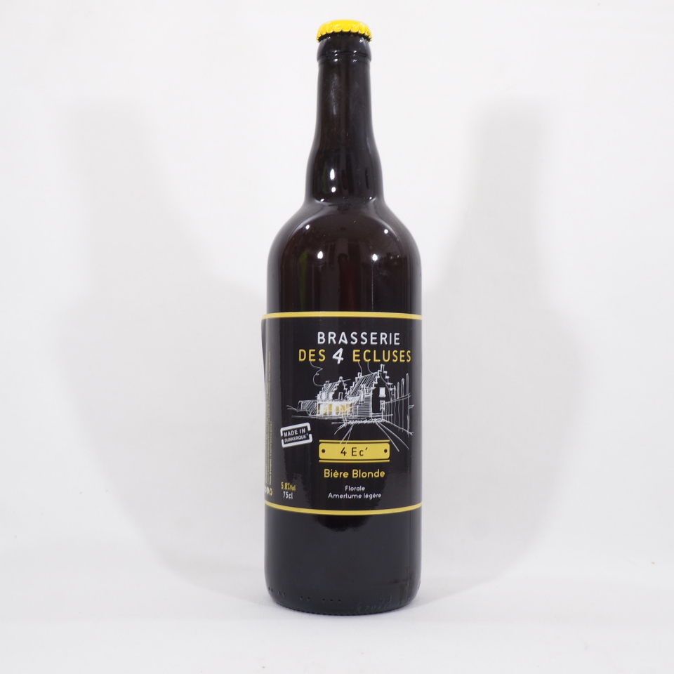 Bière 4 écluses 4 EC' 75CL 5,8%