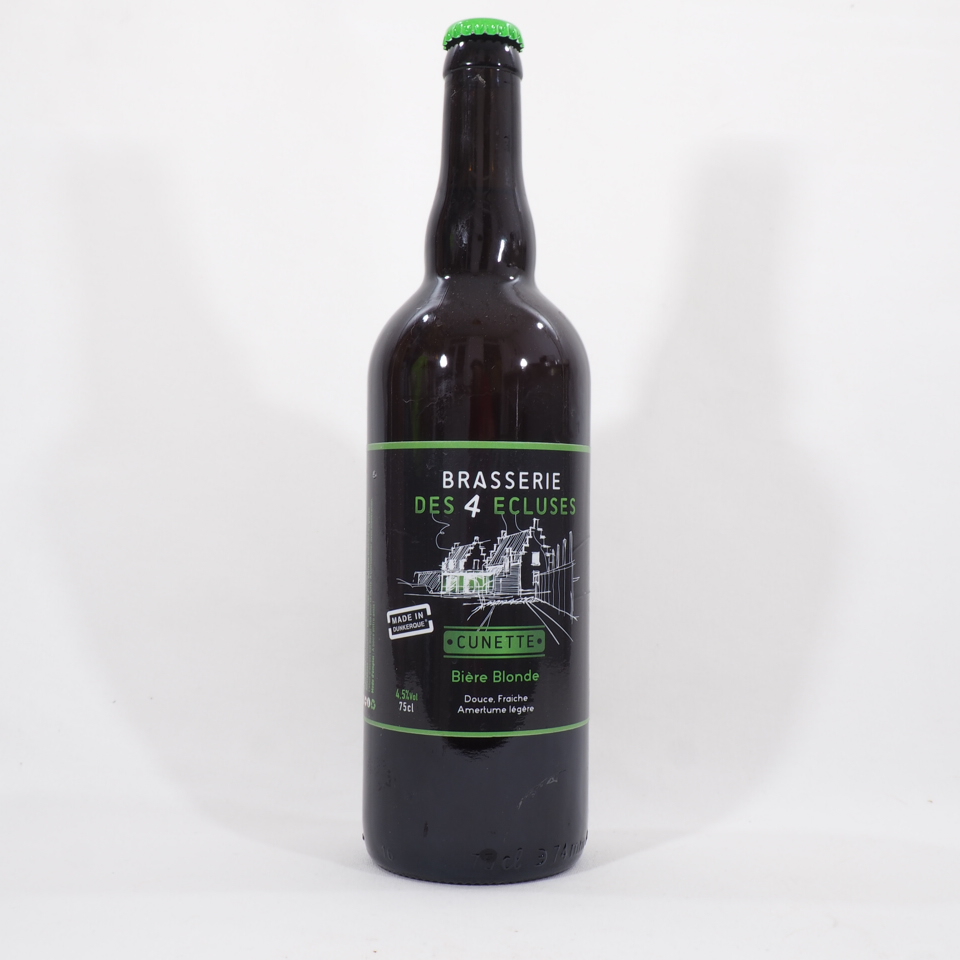 Bière 4 écluses CUNETTE 75CL 4,5%