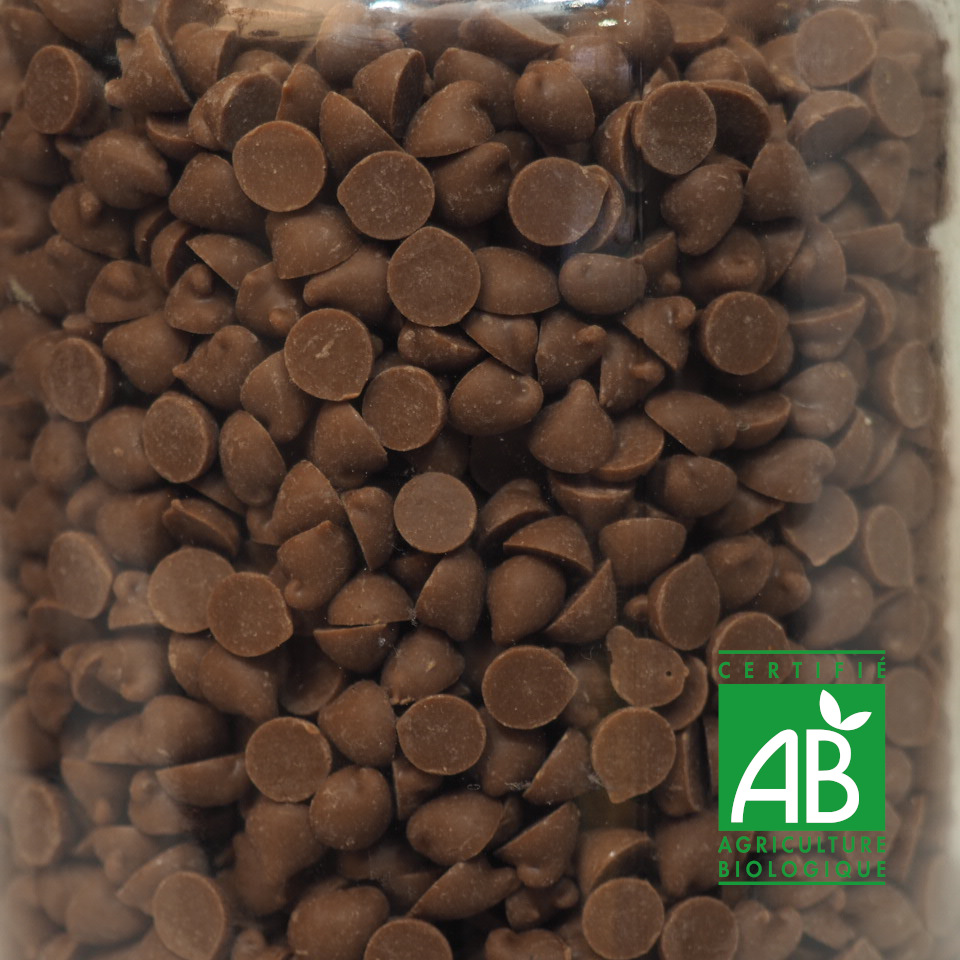 PEPITES CHOC LAIT 36% BIO