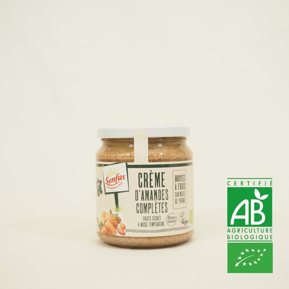 CREME D'AMANDES COMPLETES BIO 300G