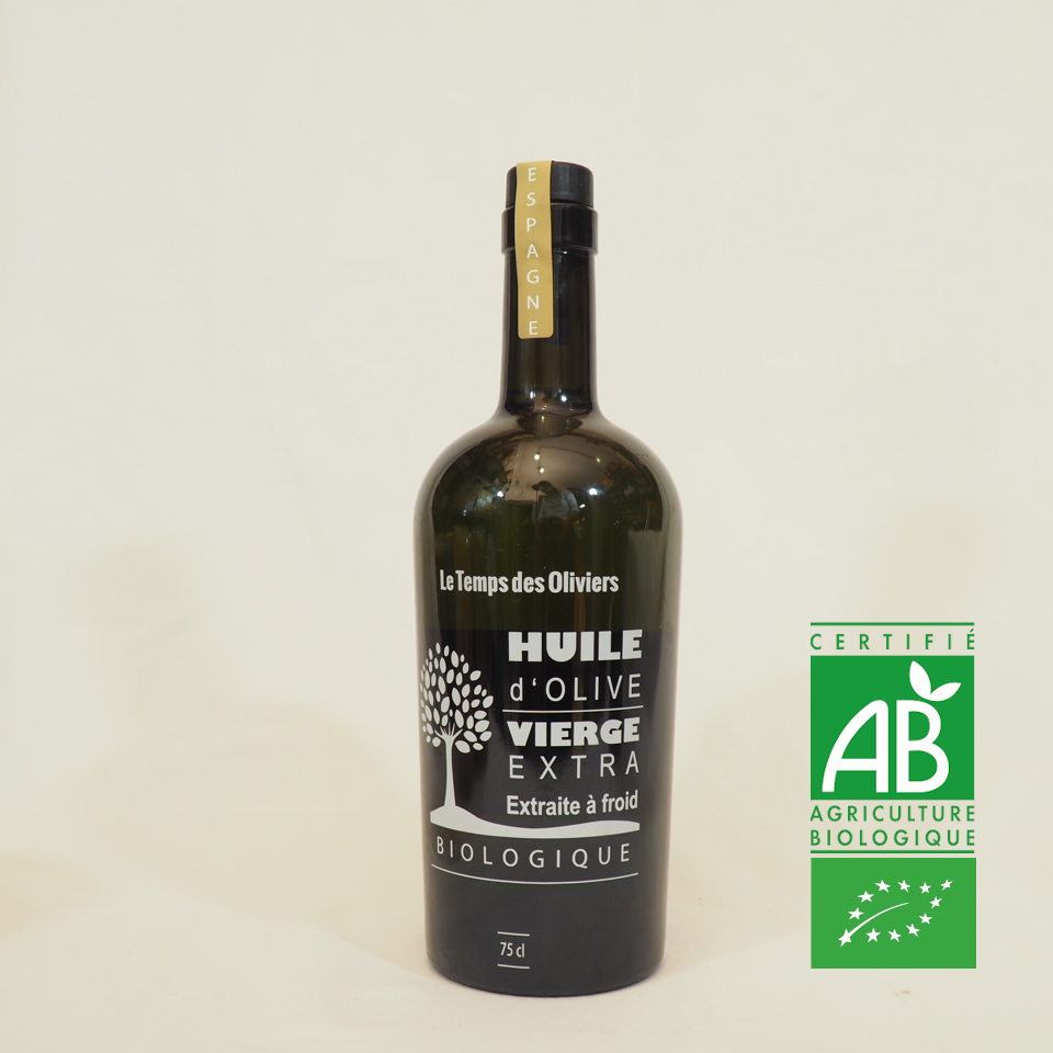 HUILE OLIVE BIO ESPAGNE 75CL