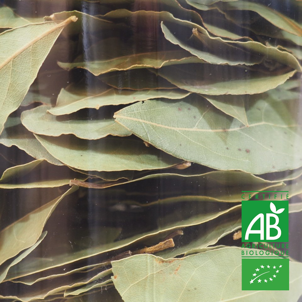 LAURIER FEUILLES ENTIERES BIO 100G
