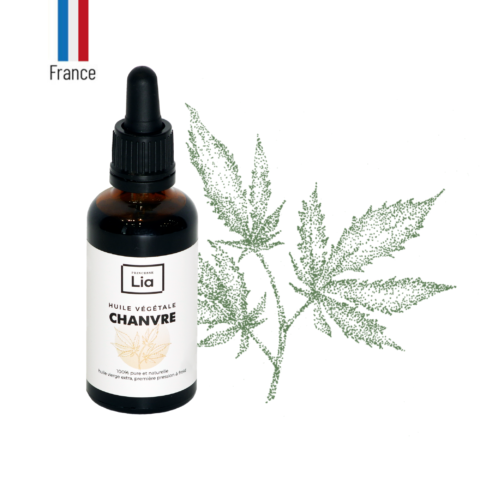 HUILE CHANVRE FRANCAIS BIO 50 ML