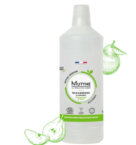 NETTOYANT Multisurfaces Poire &amp; Chévrefeuille - Mutyne