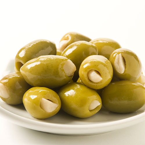 OLIVES FARCIES A L'AIL BIO 100G