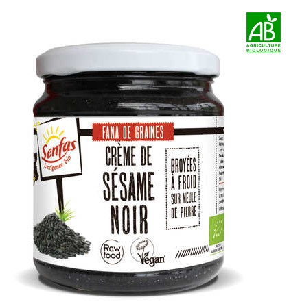 CREME DE SESAME NOIR BIO 300G