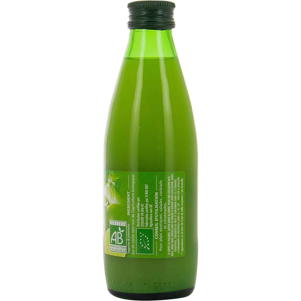 JUS DE CITRON VERT BIO 25CL