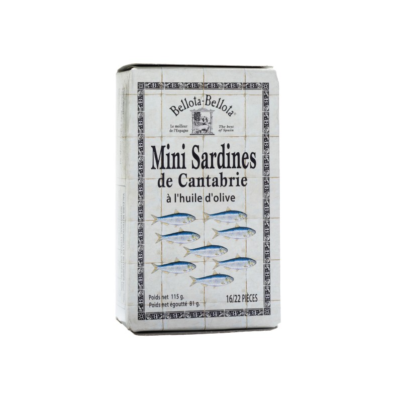 MINI SARDINES CAVIARI 120G