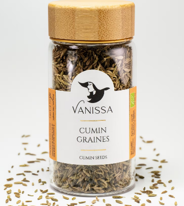 CUMIN EN GRAINES BIO VANISSA 50G