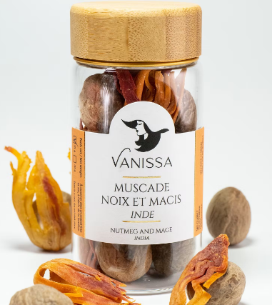 NOIX DE MUSCADE ET MACIS VANISSA 35G