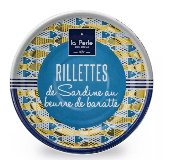 RILLETTES DE SARDINES AU BEURRE DE BARATTE