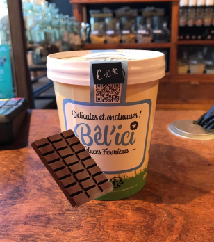 GLACE BEL'ICI CHOCOLAT 500ML