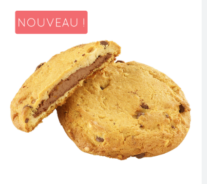 COOKIE FOURRE CHOC NOIR AMANDE BIO