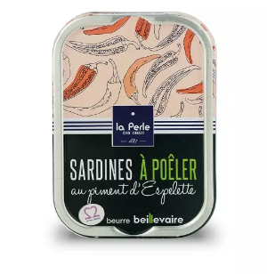 SARDINES A POELER AU PIMENT D'ESPELETTE