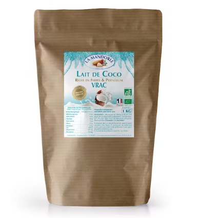 LAIT DE COCO EN POUDRE BIO VRAC