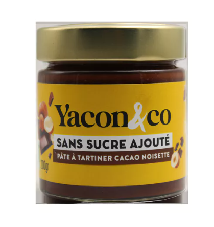 PATE A TARTINER YACON CHOCO NOISETTE 200G