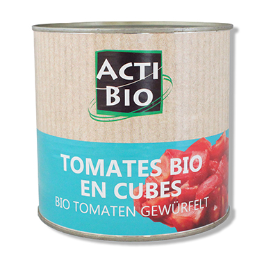 TOMATES CUBES BIO 400G