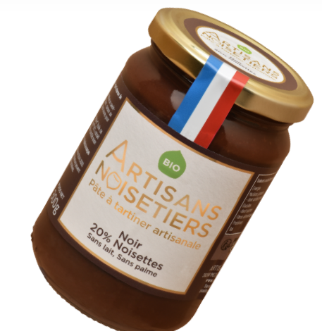PATE A TARTINER CHOCO NOIR NOISETTE VRAC BIO