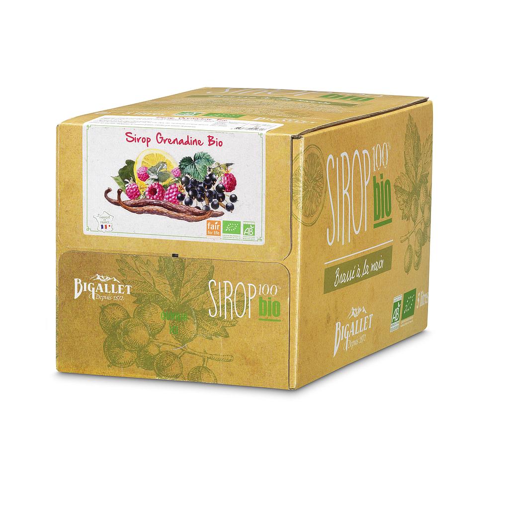 SIROP DE GRENADINE BIO