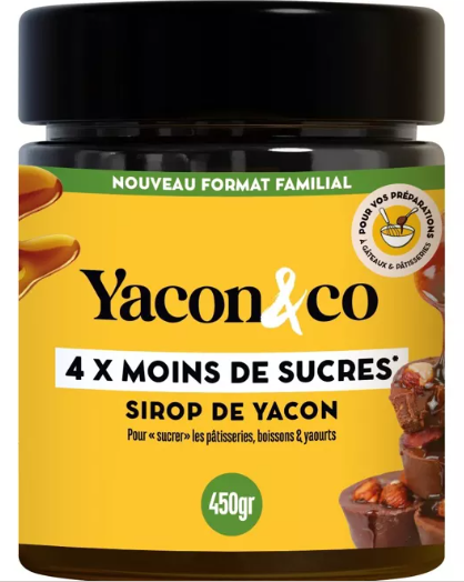 SIROP DE YACON BIO 450G
