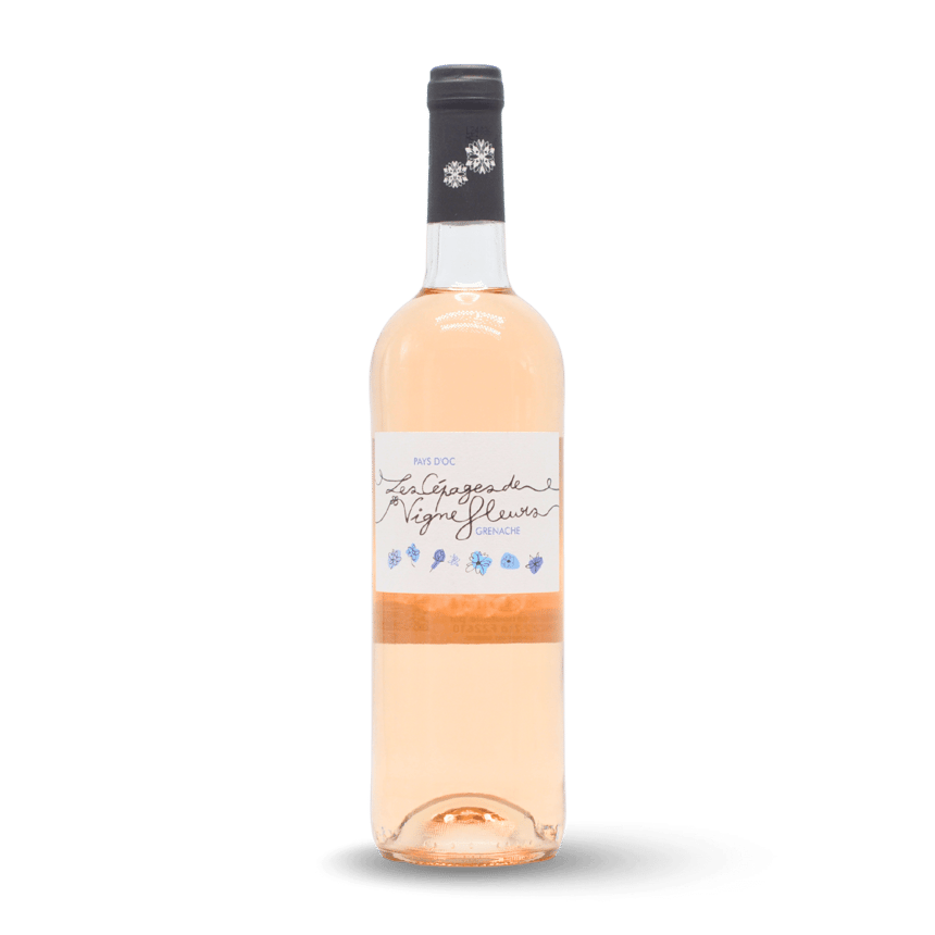 VIN ROSE IGP LANGUEDOC VIGNE FLEURS 75CL