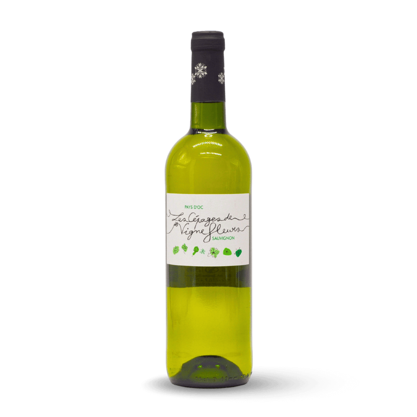 VIN BLANC IGP LANGUEDOC VIGNE FLEURS 75CL