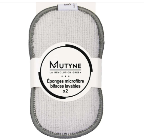 EPONGES MICROFIBRES MUTYNE X 2