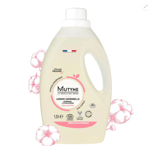LESSIVE HYPOALLERGENIQUE MUTYNE