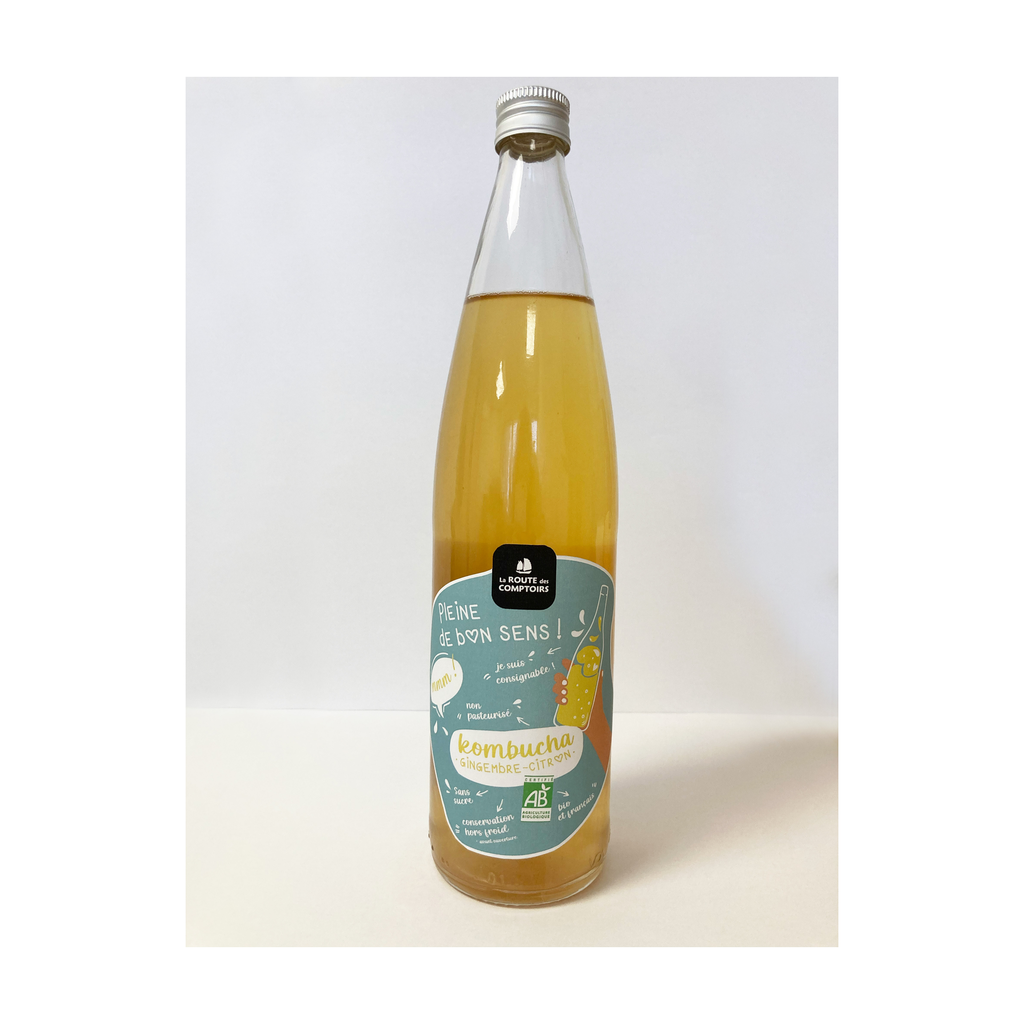 KOMBUCHA GING CITRON 75CL BIO
