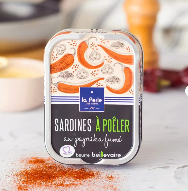 SARDINES A POELER PAPRIKA FUME