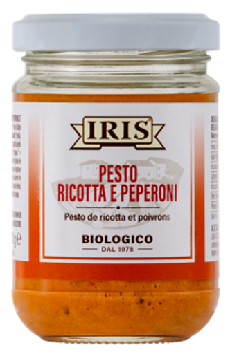 PESTO RICOTTA ET POIVRON BIO - 120G