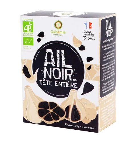 AIL NOIR BIO (2 TETES ENTIERES) ETUI 120g